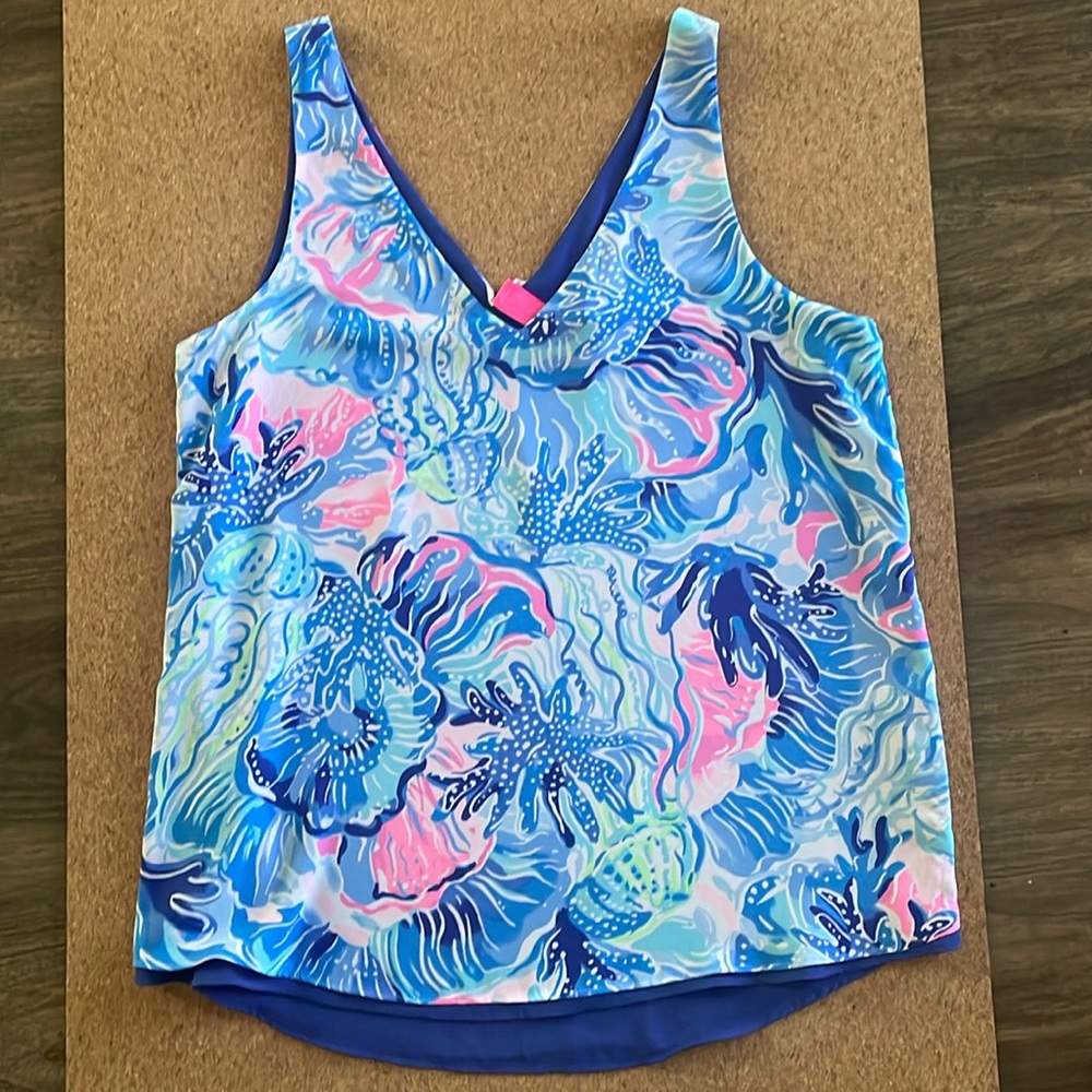 Lilly Pulitzer tank top.